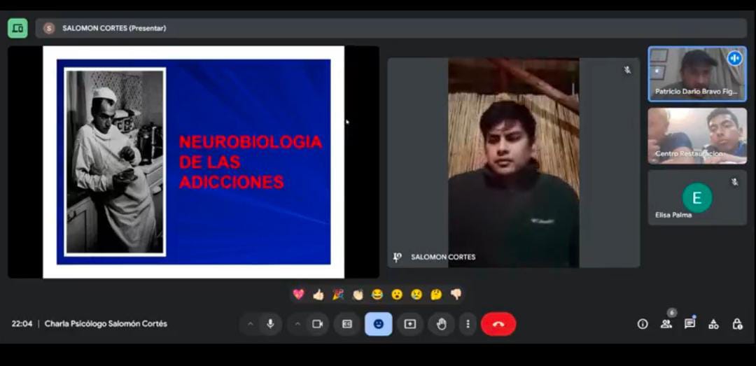 Charla del Psicólogo Salomón Cortés